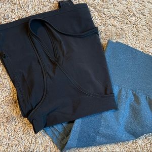 Lululemon Mesh Muscle Style Tank Top